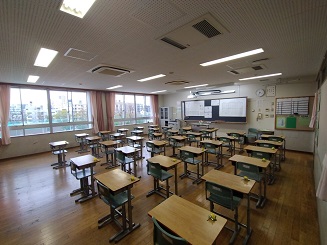 入学式準備が終わりました1
