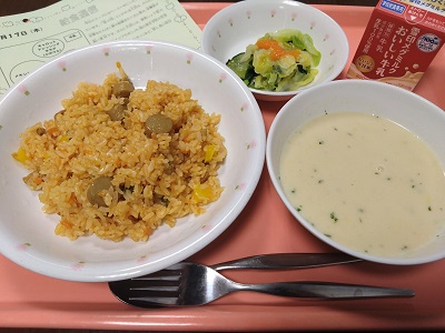 今日の給食