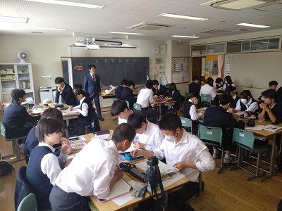 3年社会科の授業