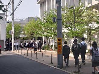 登校の様子