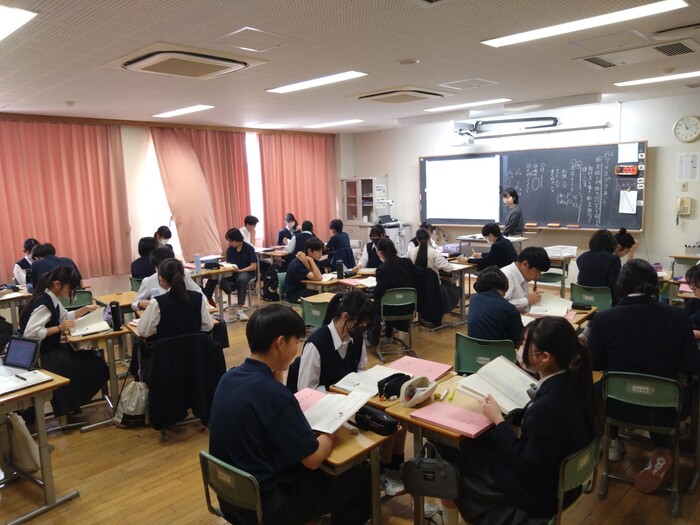 2年国語の授業