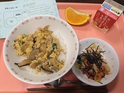 今日の給食