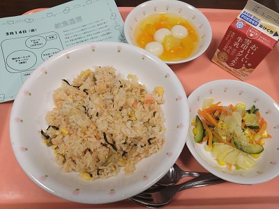 今日の給食