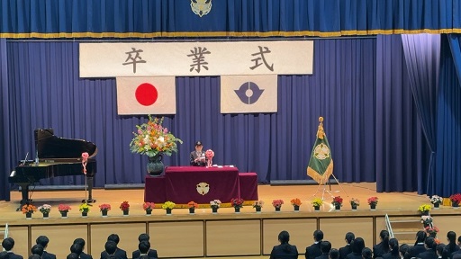 卒業生「別れの言葉」
