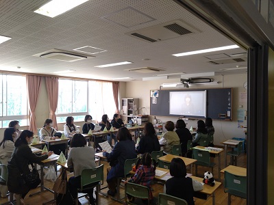 1・2年学年末保護者会