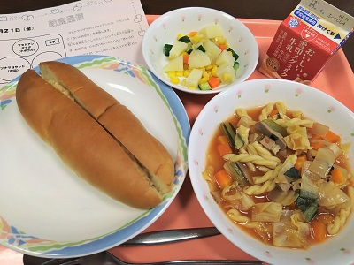 今日の給食