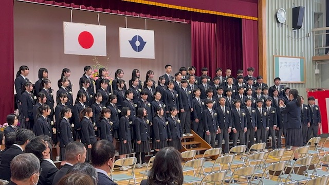 卒業式