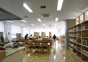 写真：図書館