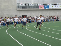 全力で走ります