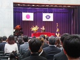 入学式会場