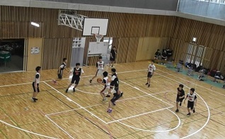 写真：バスケットボール部