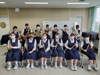 写真：吹奏楽部