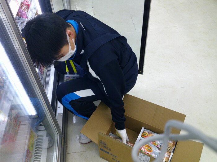 職場体験活動の写真
