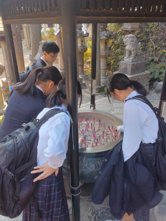 鎌倉校外学習の写真