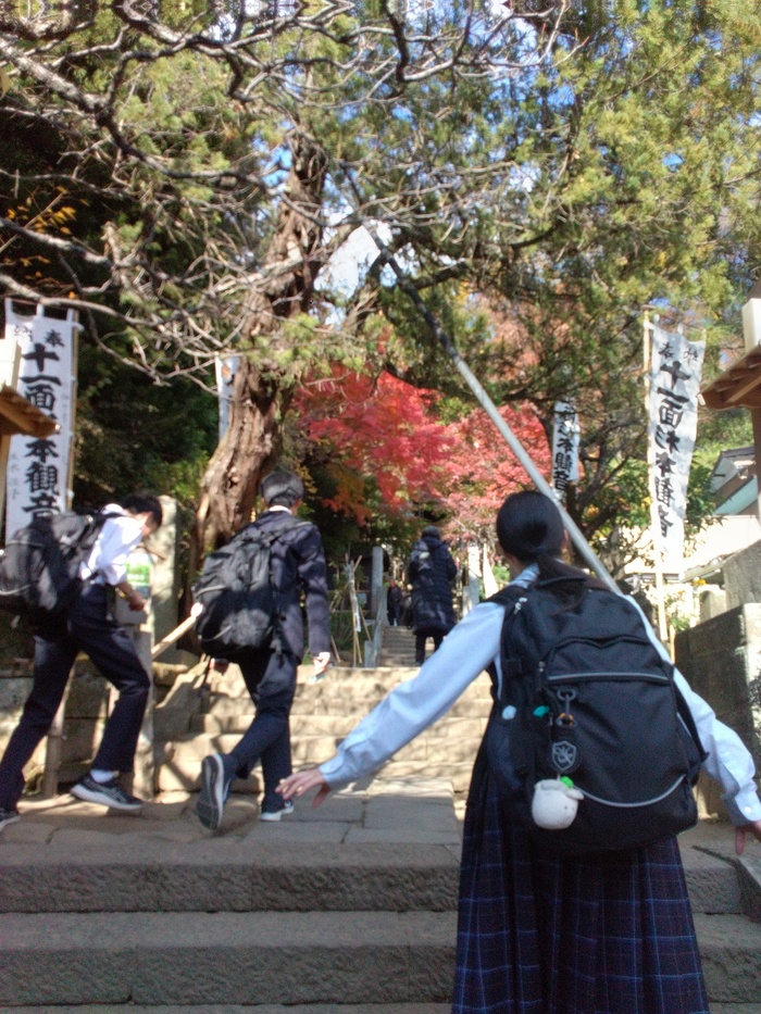 鎌倉校外学習の写真