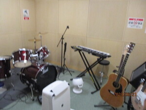 音楽スタジオ　写真