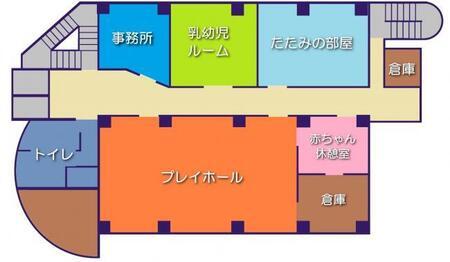 イラスト：館内図