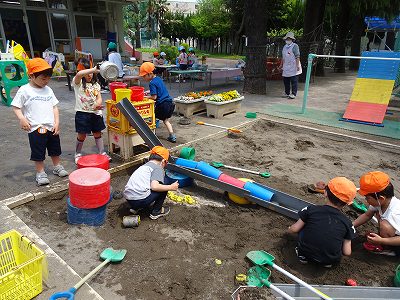 砂場の写真