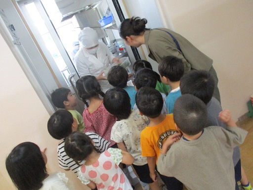 調理をお願いします