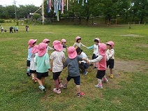 さくらんぼ組の遊ぶ様子