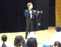 マジックをしている様子