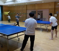 卓球の写真