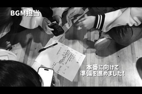 BGM担当が準備している様子