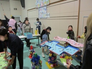 ダンボールめいろの写真