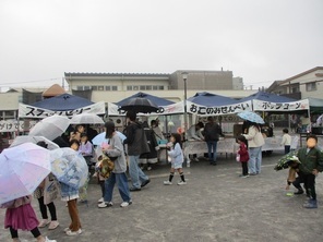 食べ物コーナーの写真