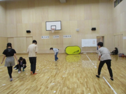 遊んでいる様子
