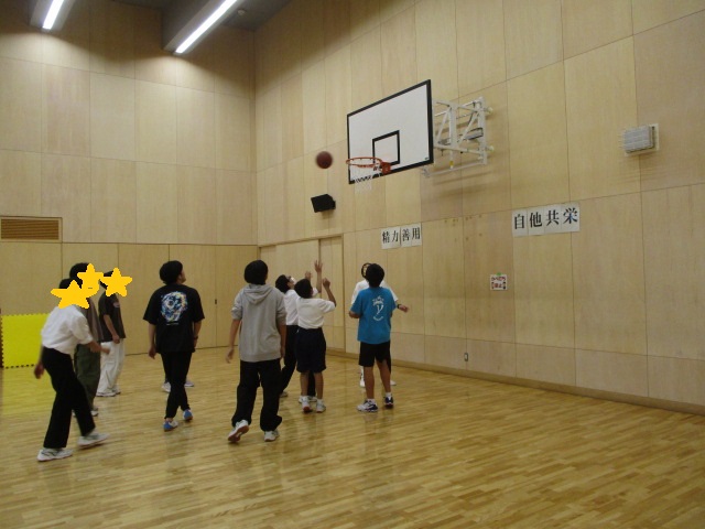 バスケの写真