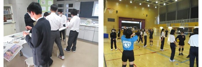 部活動の様子