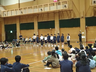 特支新入生迎える会1