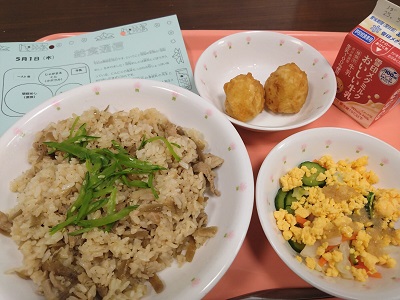 今日の給食