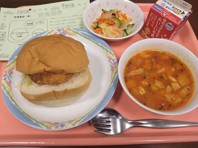 今日の給食