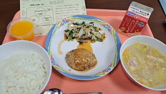 今日の給食