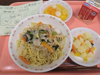 今日の給食