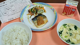 今日の給食