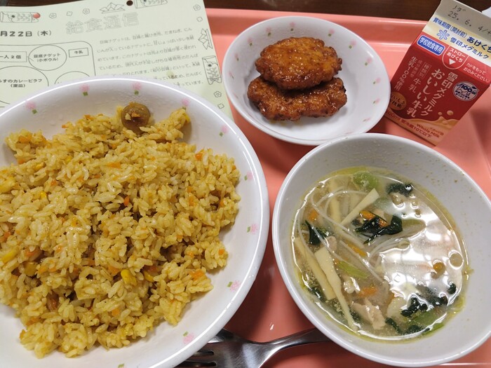 今日の給食