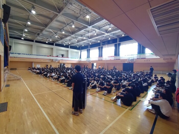 6月全校朝礼