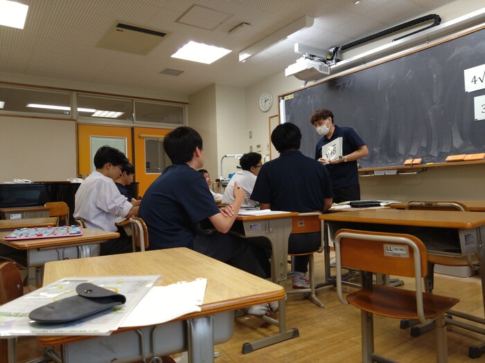3年数学の授業