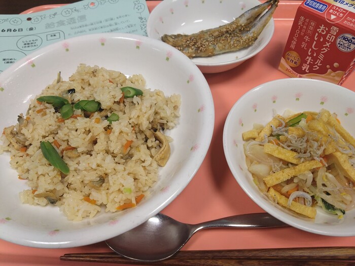 今日の給食