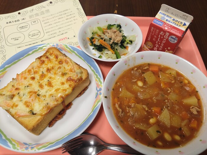 今日の給食