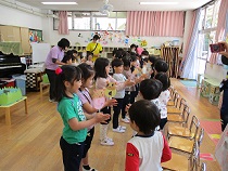 進級入園おめでとう