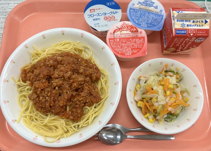 7月17日今日の給食写真