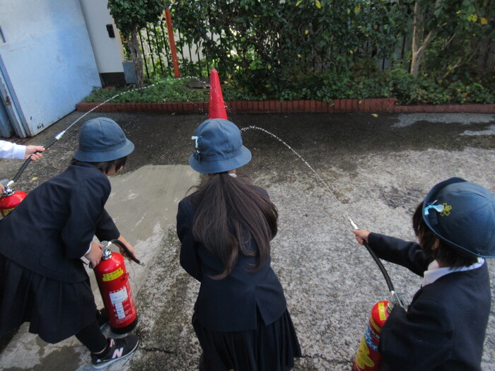 消火器の体験