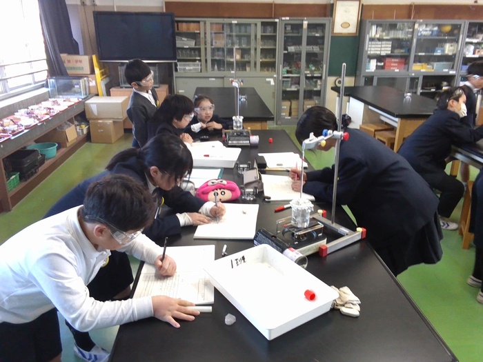 実験結果を記入