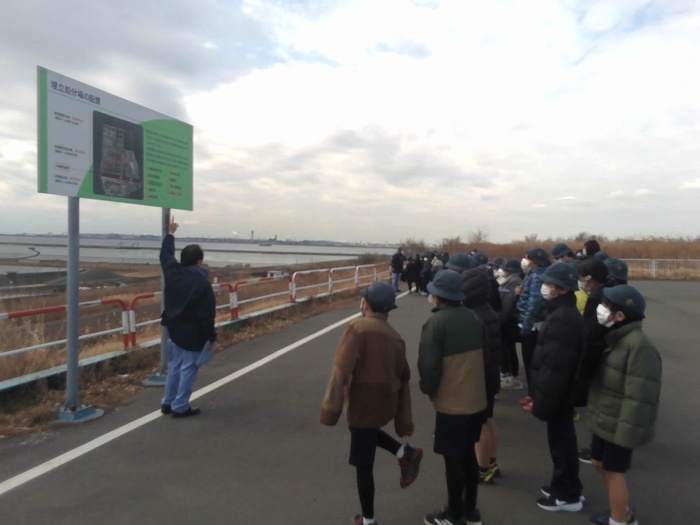 中央防波堤見学