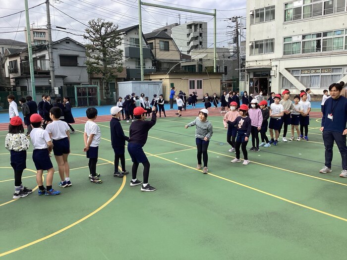 長縄計測の様子