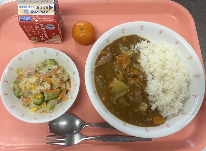 9月2日給食写真